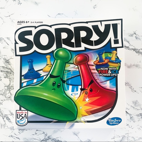 Sorry! Board Game with Fire and Ice Power - Picture 2 of 4